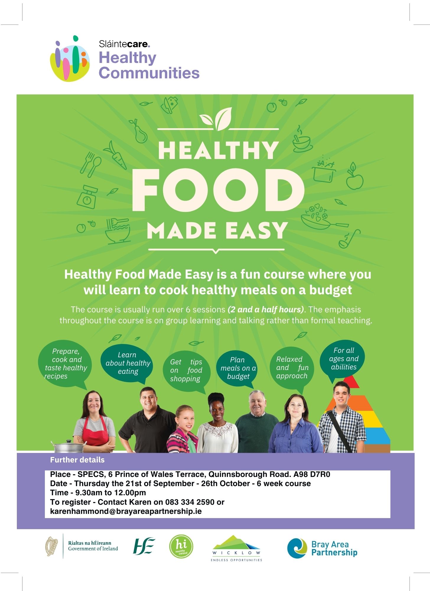 Healthy Food Made Easy poster