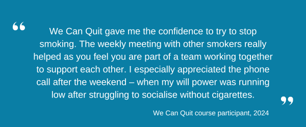 we can quit quote