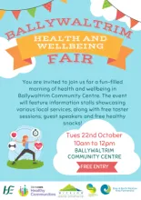 Health and Wellbeing Fair poster